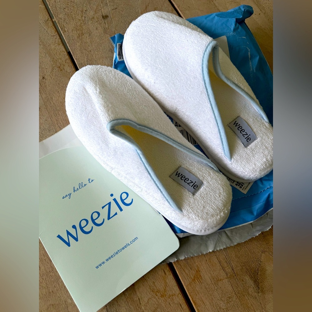 Women's White Slippers